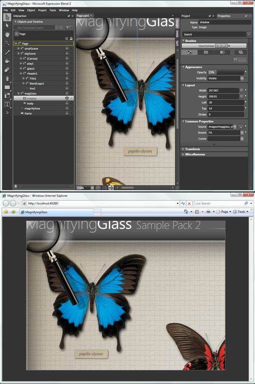 2 wysiwyg design surface