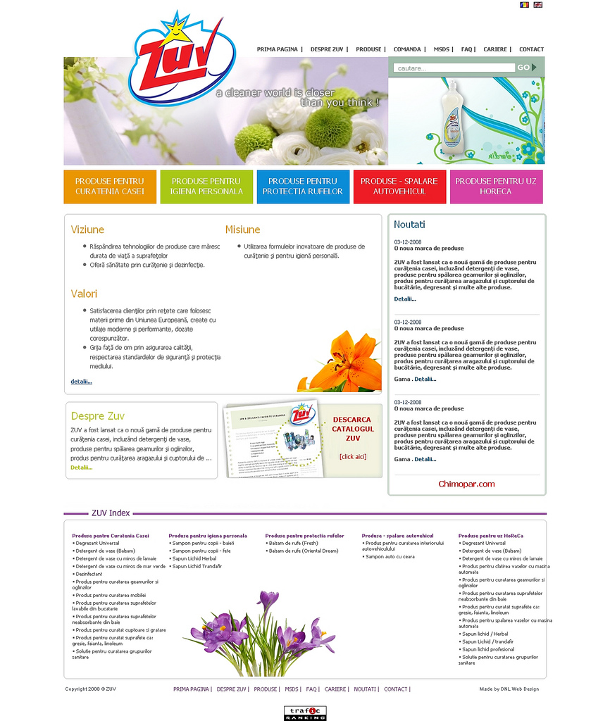 Web design optimizare seo zuv