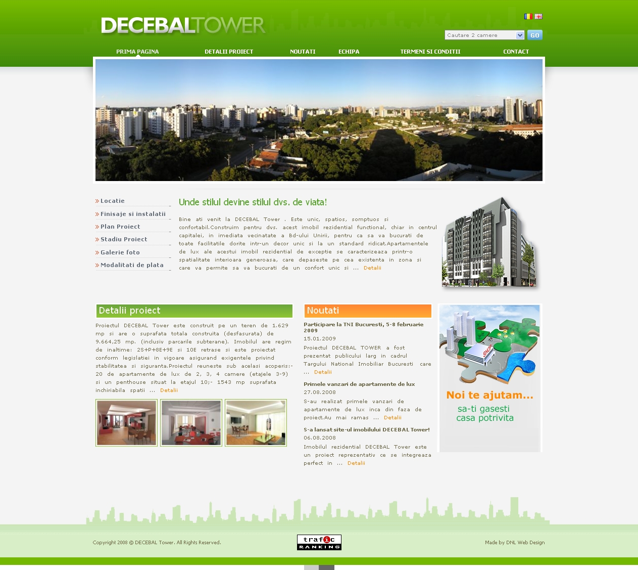 Web design optimizare seo decebal