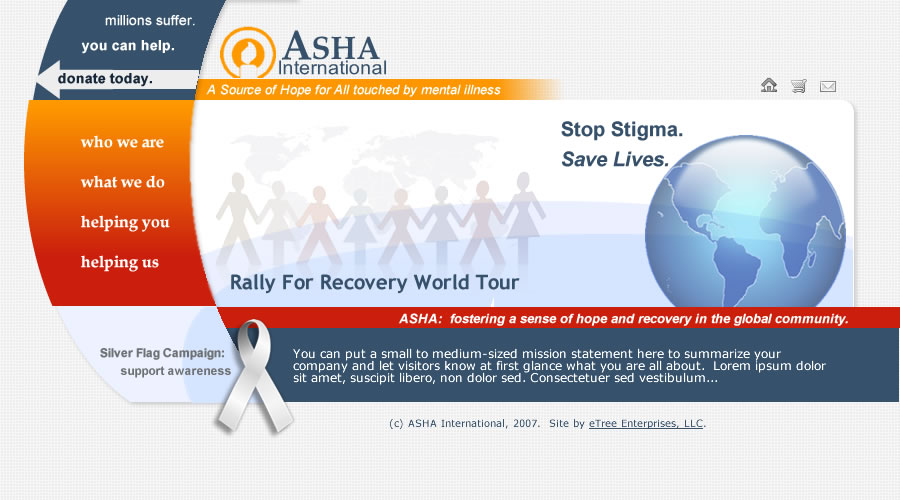 Asha initial mockup
