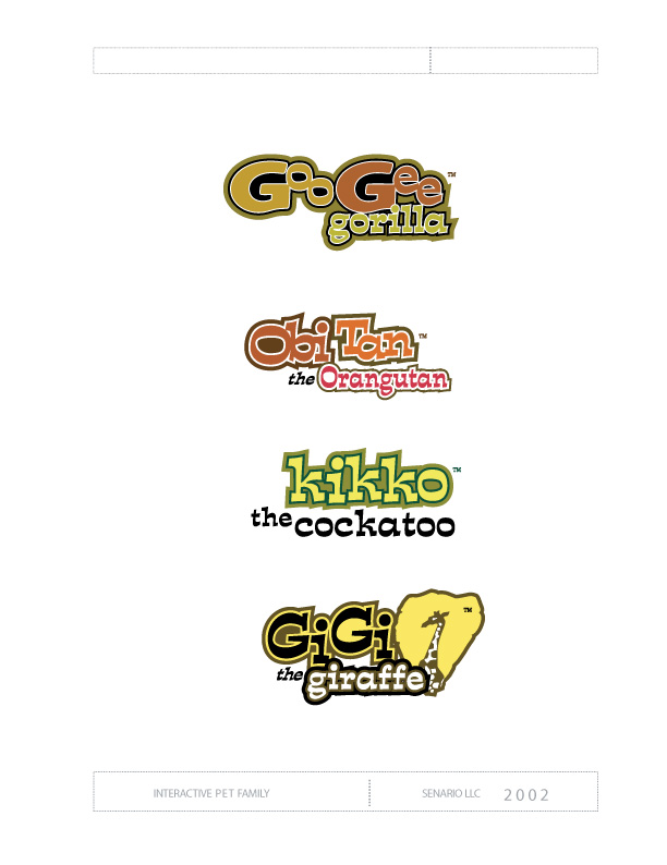Interactive pets final logos