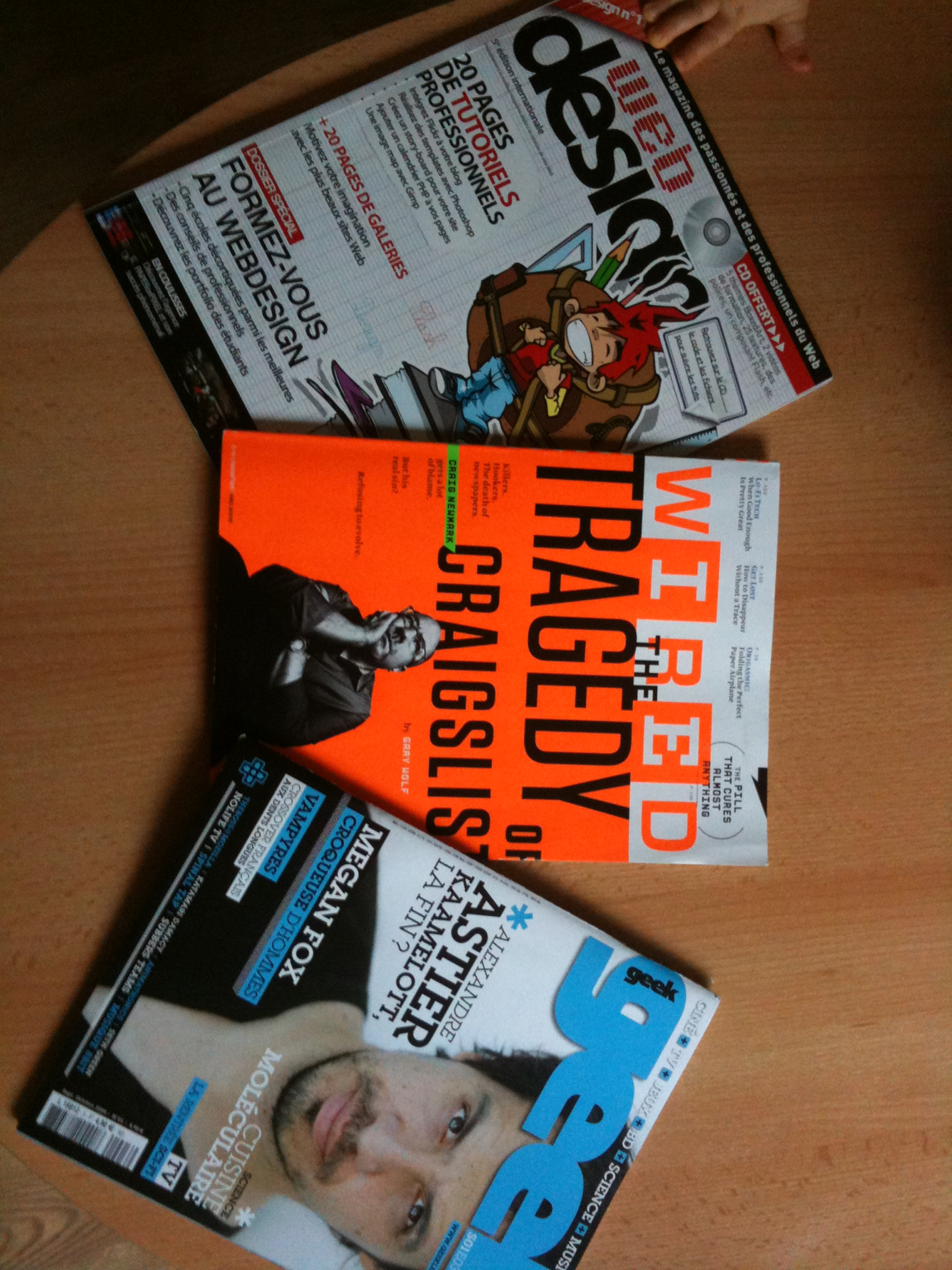 Lectures de septembre
