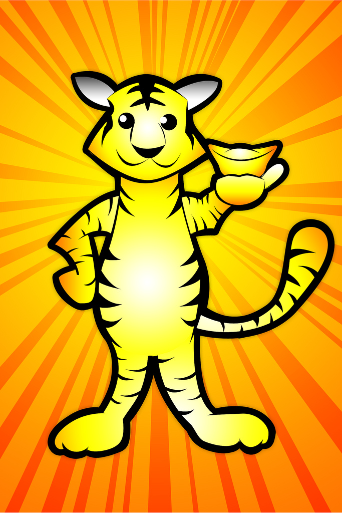 Chinese new year tiger