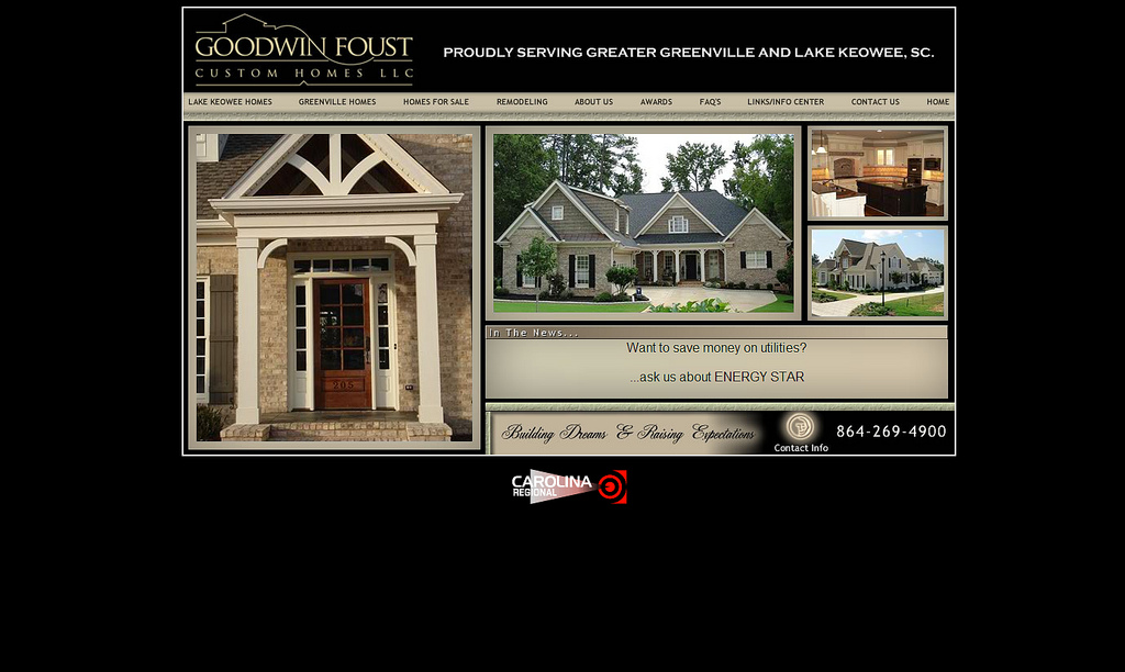 Goodwin foust custom homes designed by carolina creative