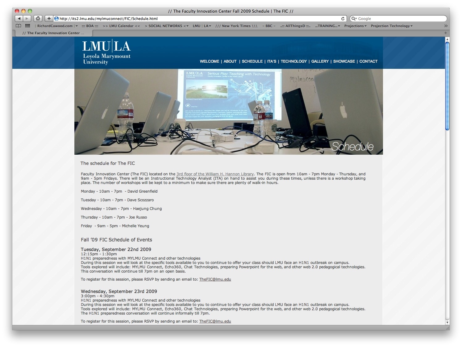 The new faculty innovation center website   the fic fd0003