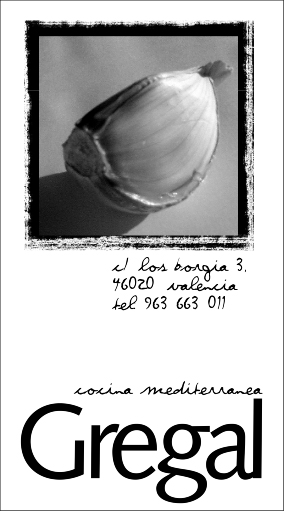 Tarjeta restaurante  restaurant card