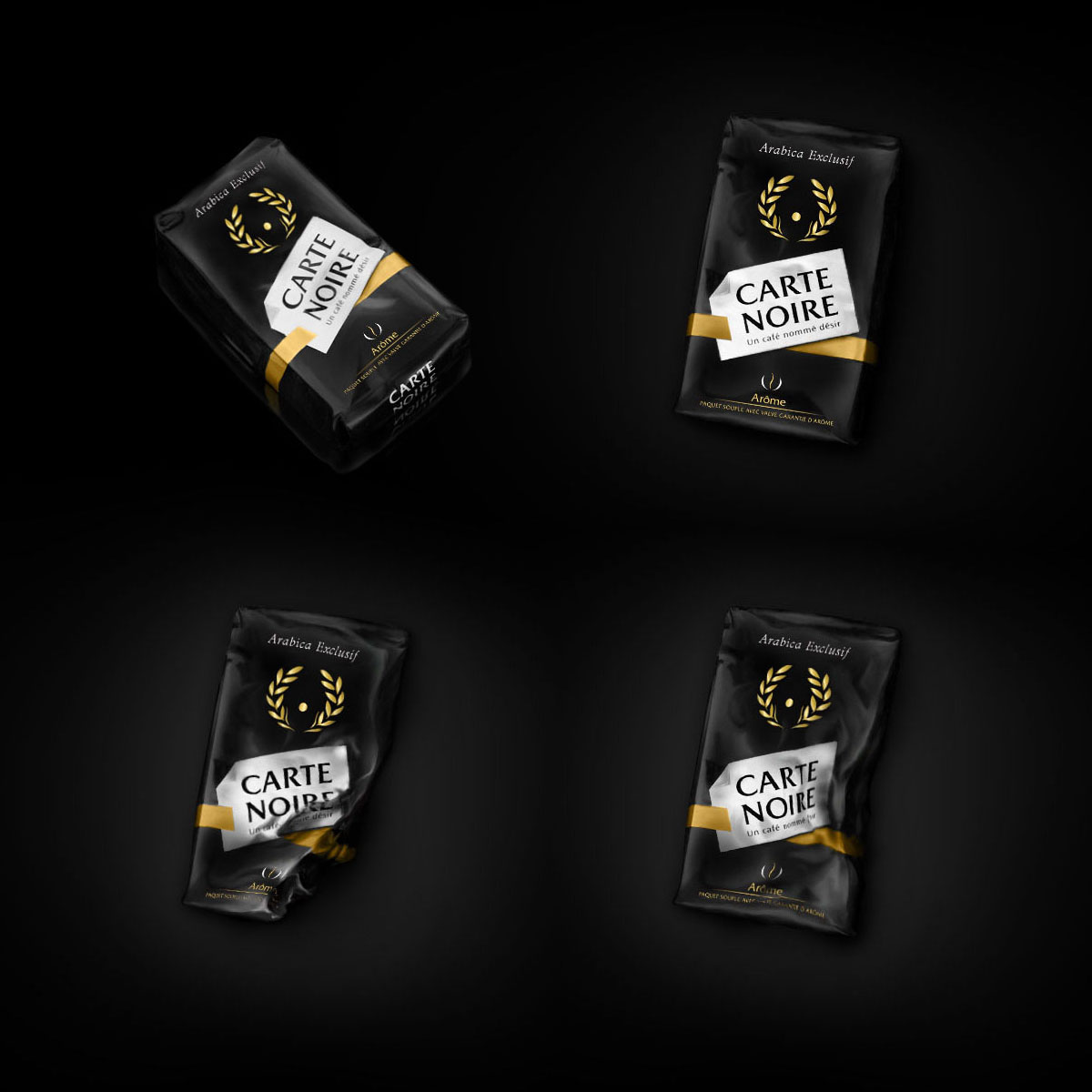Carte noire ministe design   package paintings
