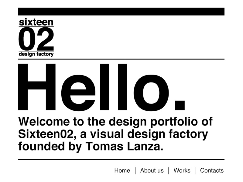 Www.sixteen02.com home page