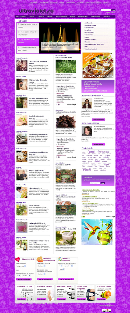 Web design optimizare seo ultraviolet