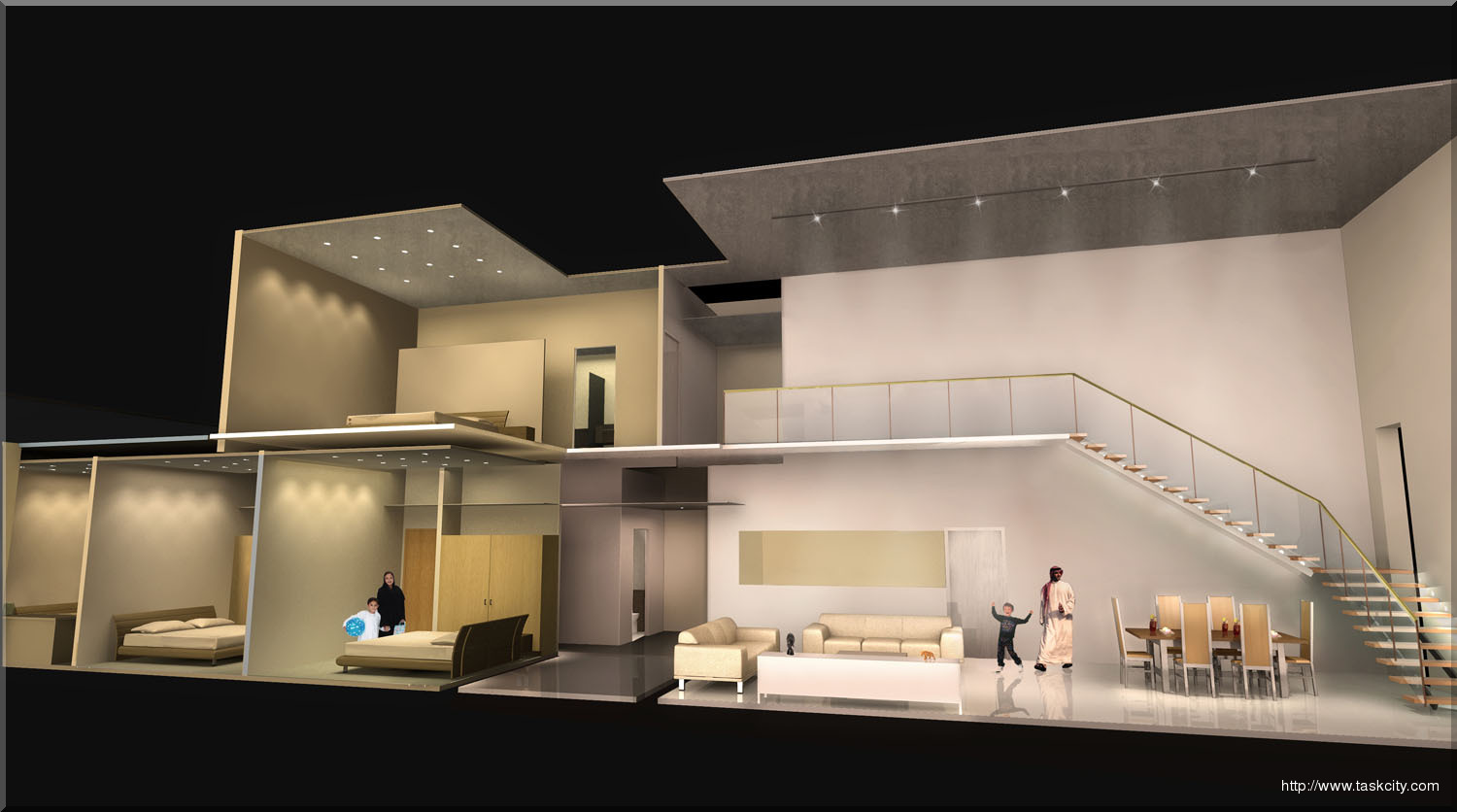 Masdar duplex section 