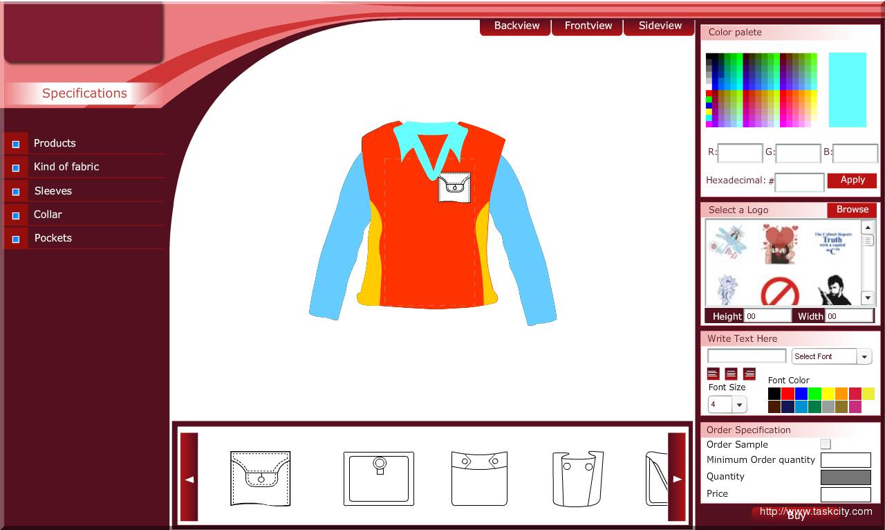 Shirt design project 12453